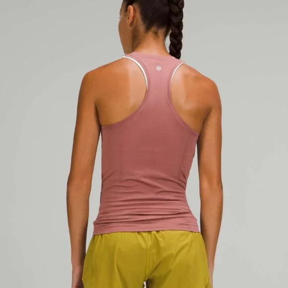Lululemon Swiftly Tech Racerback Tank Top 2.0 Spiced Chai Sz 8 - Picture 2 of 6